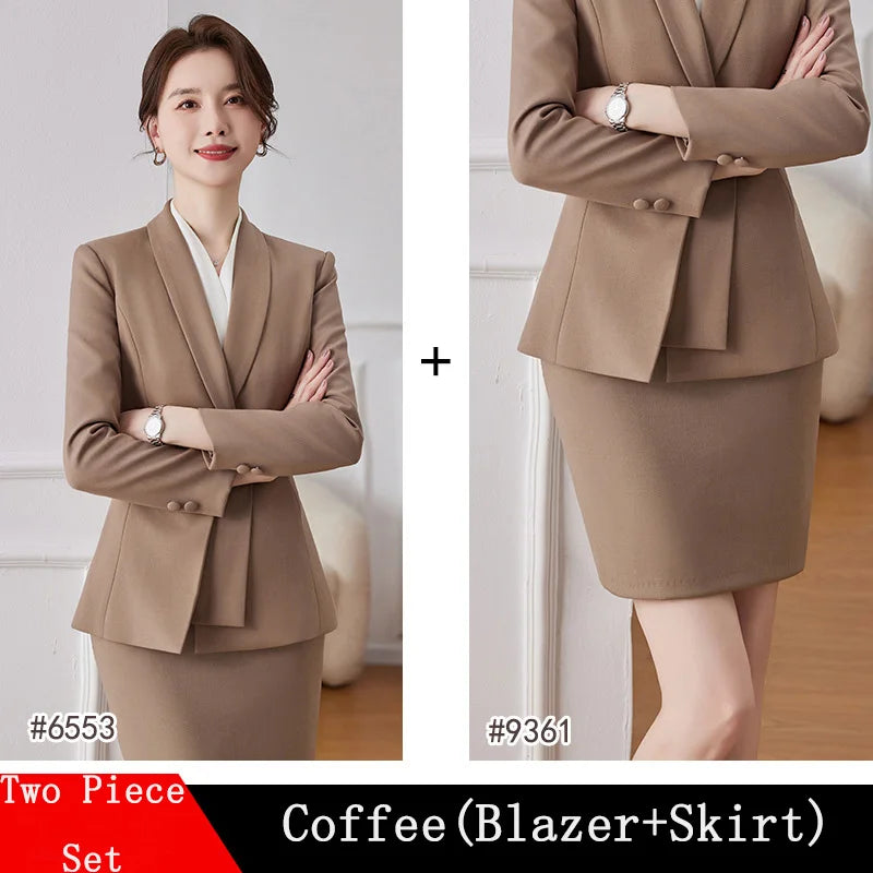 elegant Women Solid Suits