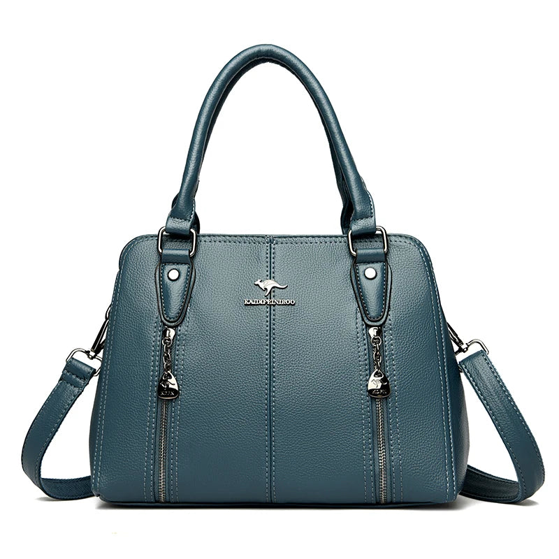 Luxury Handbags Woman Bags Designer Big Shoulder Bags for Women's 2024 Trendy Large Capacity Ladies Leather Hand Casual Tote Bag