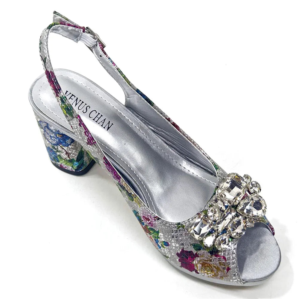 Wedding Bigger Size Thick Heel Shoes