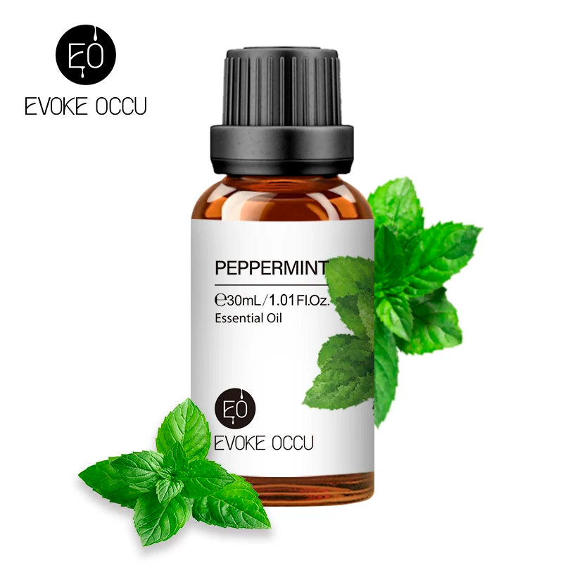 30ML Pure Jasmine Rose Mint Lavender Vanilla Essential Oil for Diffuser, Humidifier, Massage, Skin Hair Care, Soap Candle Making