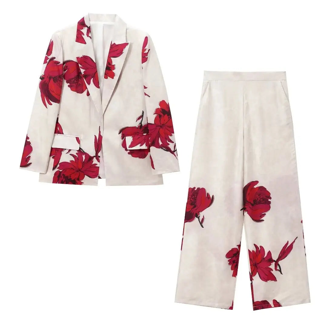 Women  Blazer Trouser Suit set