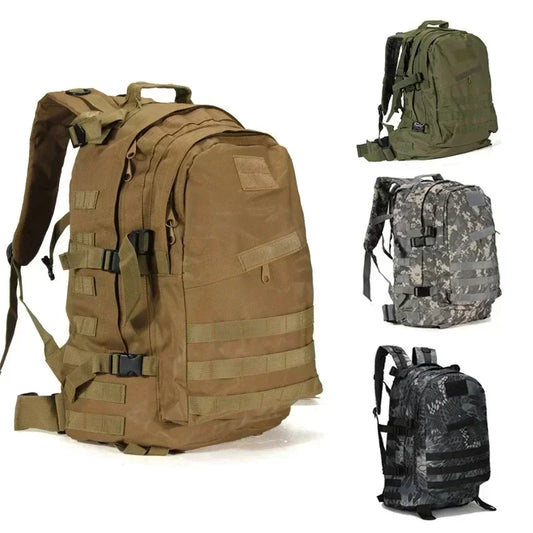 50L 3D Outdoors Tactical Backpack Molle Assault Bag Waterproof Hunting Climbing Hiking Fishing Trekking Travel Mochila Rucksack