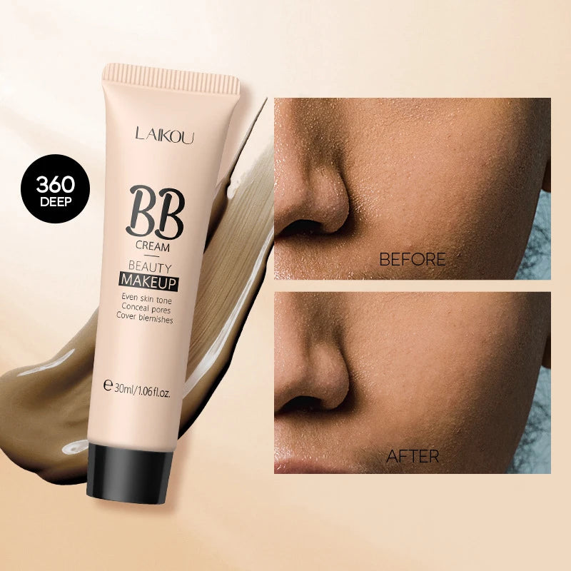 9-color Optional Concealer BB Cream 30ml Natural Facial Concealer Primer Ultimate Coverage Waterproof Foundations Makeup