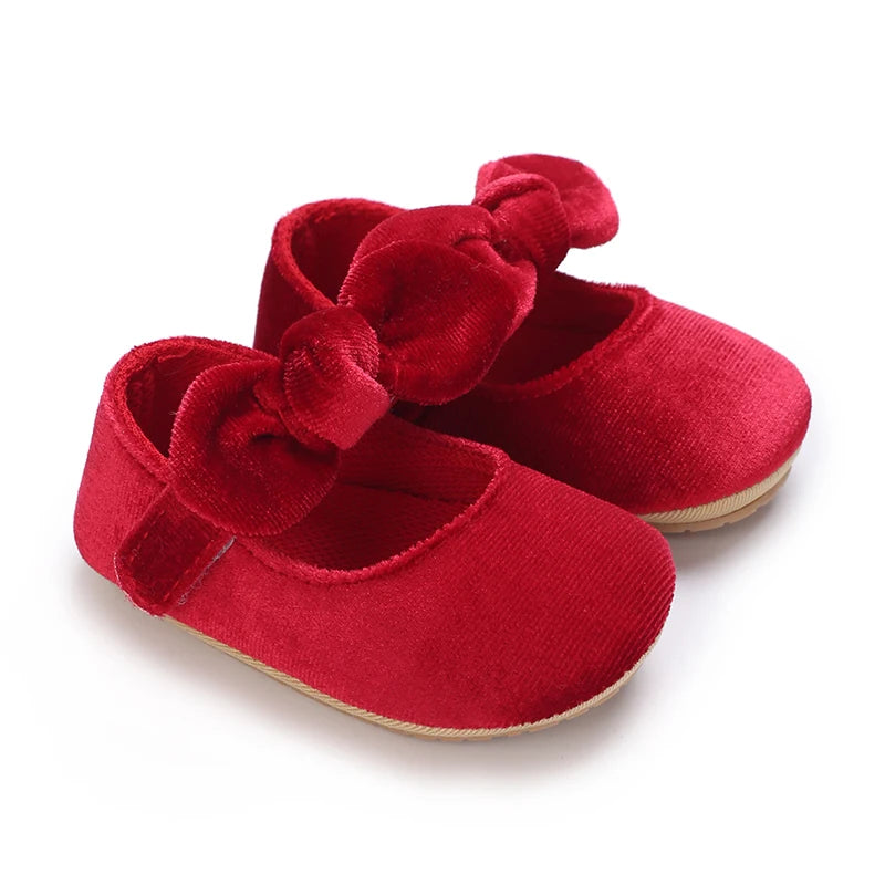 Cute White Lace Baby Girl Princess shoes  Baby Moccasins Moccs Shoes Bow Fringe Rubber Soled Non-slip Footwear Crib Shoes