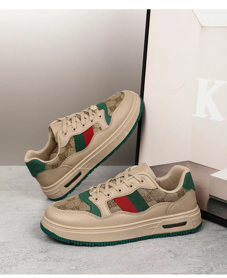 2025 Couple Style Board Shoes Retro All Comfortable Street Fashion Shoes Non-slip Wear Outdoor Casual Board Shoes