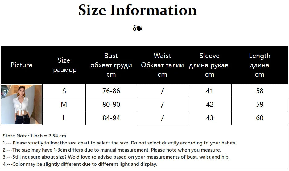 Candyhot Sweet Polo-neck Blouses Y2K Sexy Button Up Cardigan Long Sleeves Blouse Crop Tops Bandage Twist Knot Vest Women T Shirt