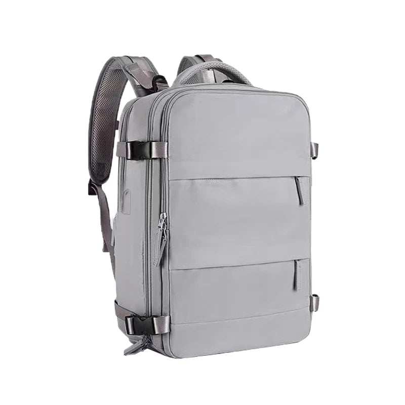 Classic Waterproof Large capacity Women Backpack USB Charging Laptop Backpack Fashion Dry Wet separation Travel Backpack Men Bag