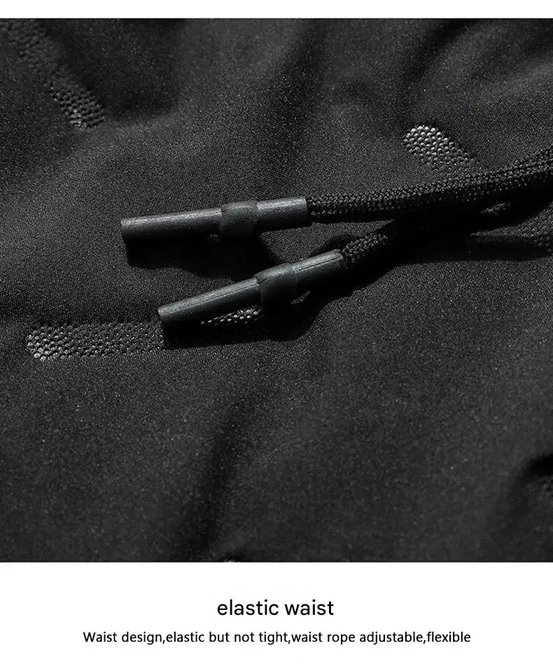 Winter Sweatwear Men Plush Thick Fleece Sweatpant Lambswool Thermal Trousers Casual Pants Waterproof Windproof Warm Cotton Pants