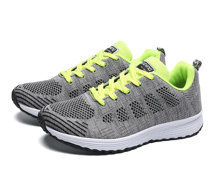 New Arrival Women Flats Footwear Shoes Woman Lace Up Flats Shoes Casual Sneakers Women's Shoes Soft Zapatos Mujer Plus Size