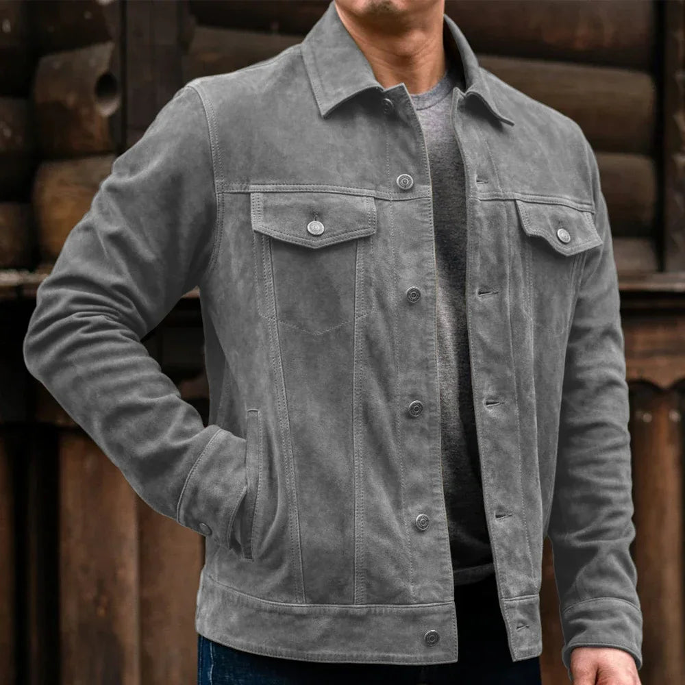 Men's Suede Jacket Suit Jackets New in Suits & Blazers for Man Mens Coat Formal Clothes Man Male Coats Blazzer Elegant Top Dress