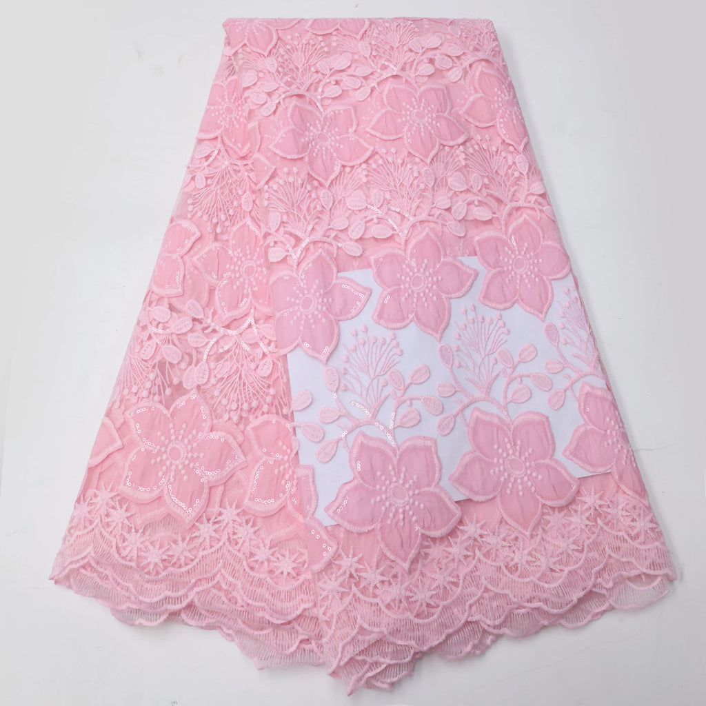 African Lace Fabric  High Qulity For Women Wedding