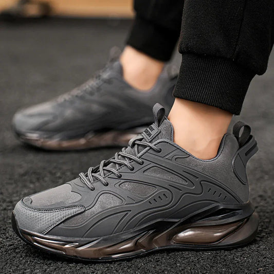 YRZL Sports Shoes for Men Lightweight Running Shoes Breathable Mesh Sneakers Anti Slip Comfortable Athletic Footwear Outdoor