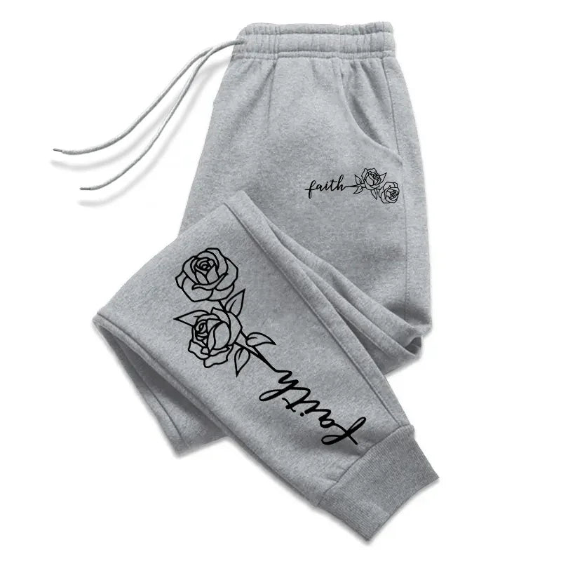 Fashion Womens Sweatpants Printed Casual Trousers Sports Jogging Pants Fitness Outdoors Street Sportswear Trend Hot Sales Pants