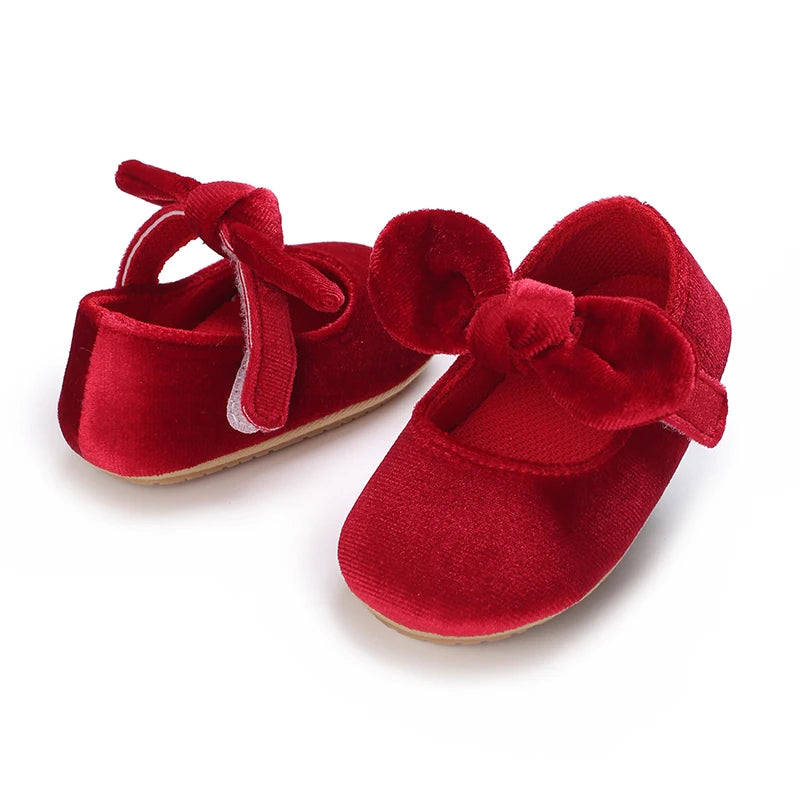 Cute White Lace Baby Girl Princess shoes  Baby Moccasins Moccs Shoes Bow Fringe Rubber Soled Non-slip Footwear Crib Shoes