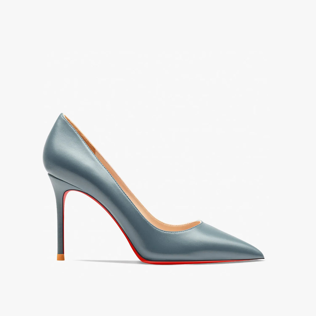 Heels for women Pointed toe Luxury Brand Women's High Heels Red soled Pumps Red Bottoms Matte Stiletto Ladies elegant shoes 12cm