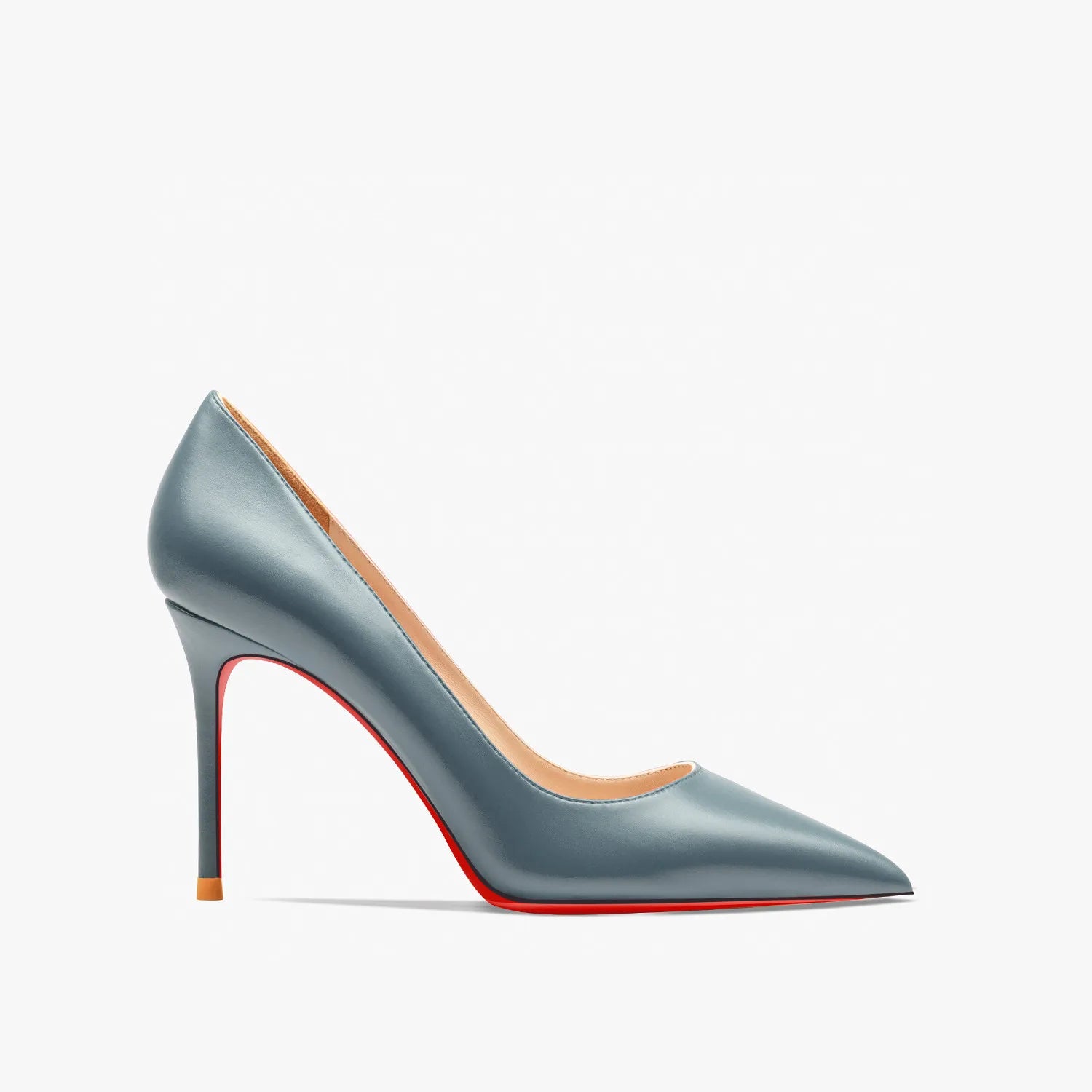 Heels for women Pointed toe Luxury Brand Women's High Heels Red soled Pumps Red Bottoms Matte Stiletto Ladies elegant shoes 12cm