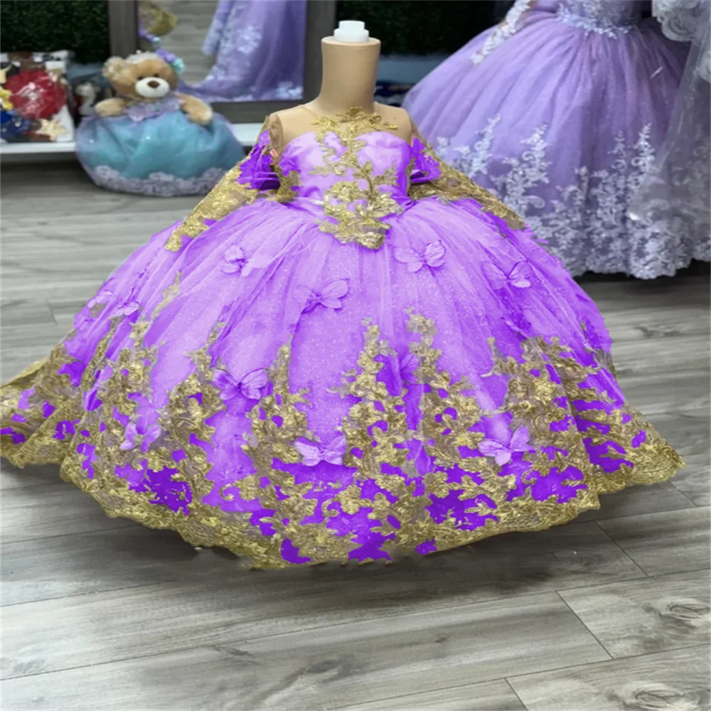 Luxury Flower Girls Dress