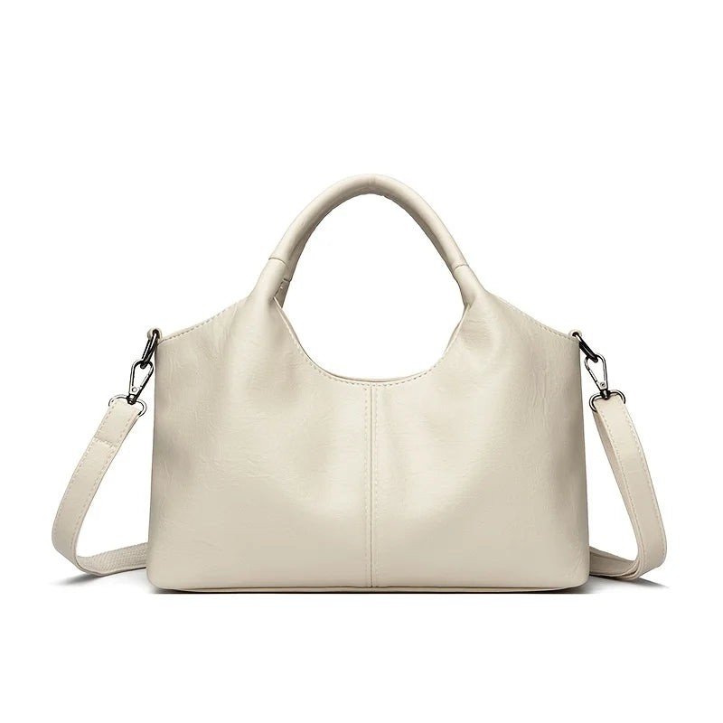 2025 trendy women's handbag, leisure cross-body bag for mothers, multi-functional shopping bag with zipper closure