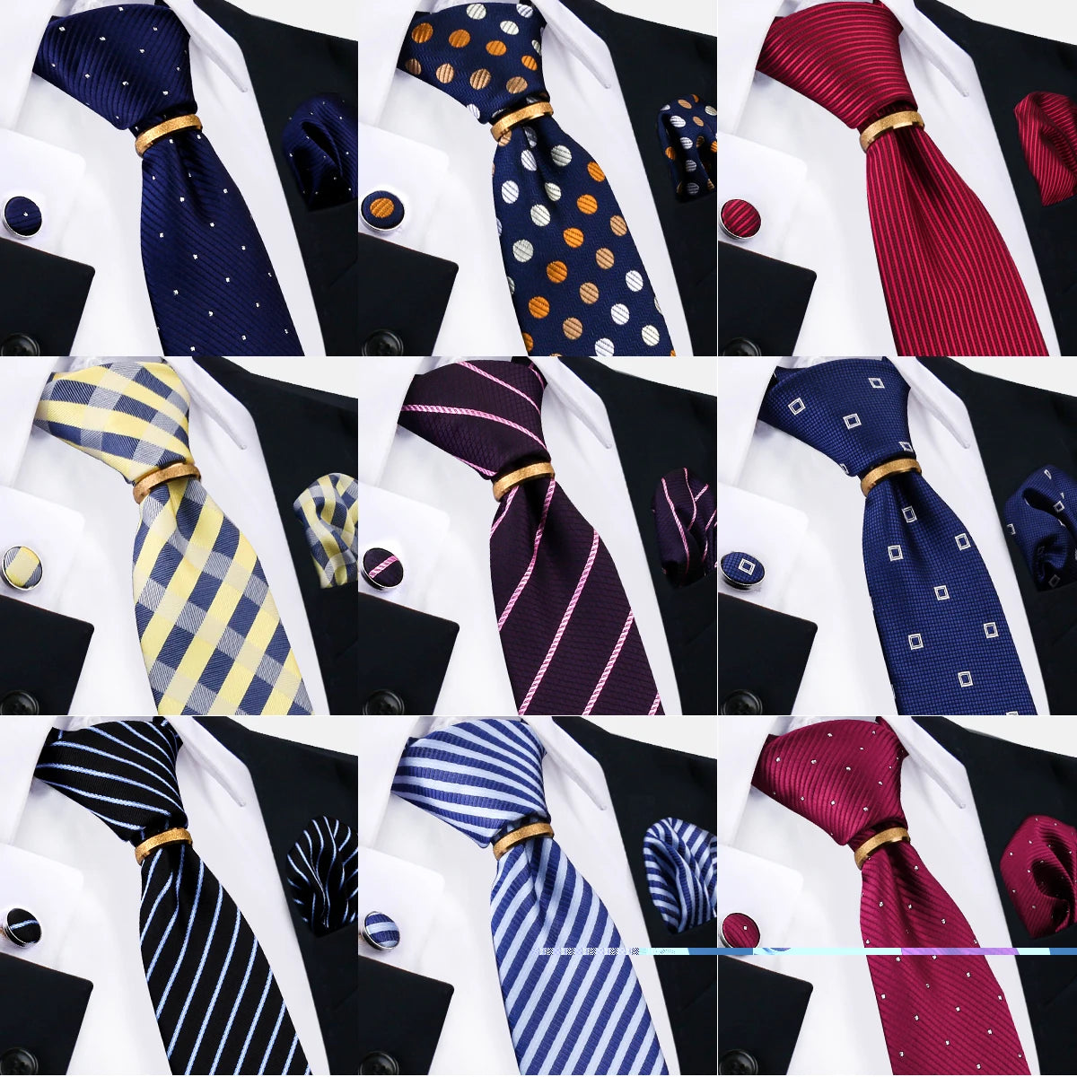 Men Tie Set