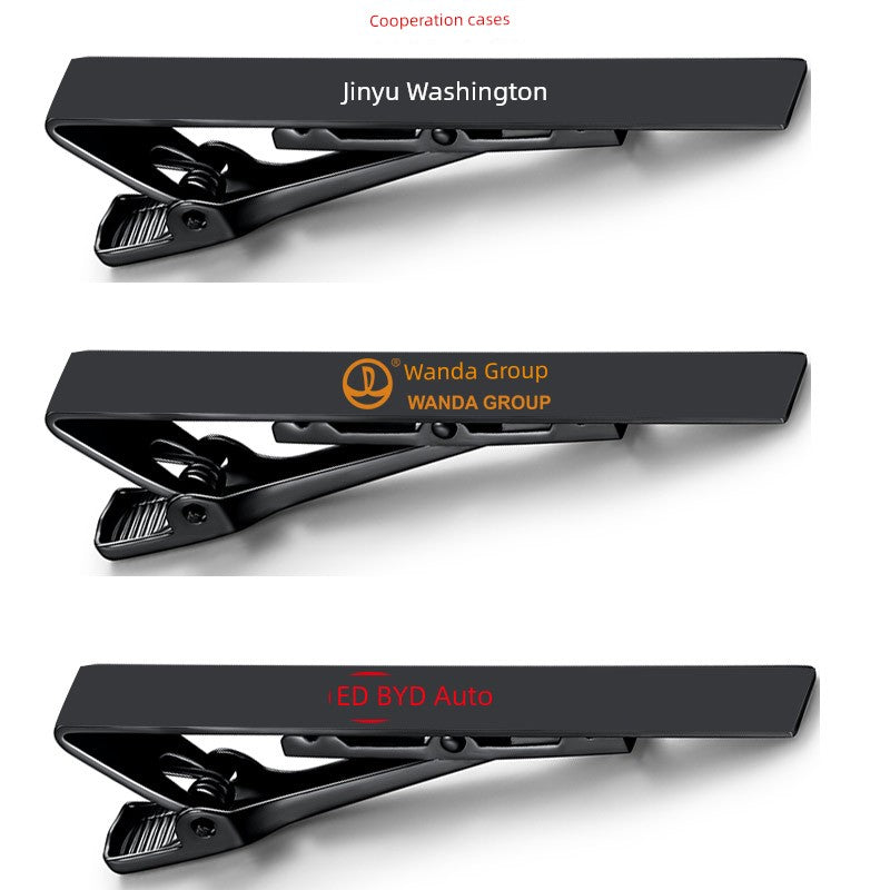 Fashion Minimalist Metal Business Professional Security Tie Clip