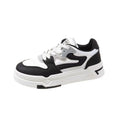 Fashionable Sneaker Breathable Black White Shoes for Women All Seasons, Casual and Sports Wear, Trendy Ins Style