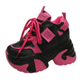 High Platform Sneakers Women 2023 Thick Sole Sports Ladies Trainers Vulcanized Shoes Woman Chunky Sneakers Zapatillas Mujer 10CM