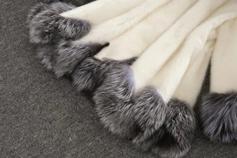 Hooded Loose Faux Fur Jacket Women Thick Autumn Winter Korean Maxi Coat Long Warm Luxury Fur Parkas Bontjas Furry Outerwear