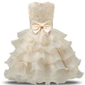 Flower Girl Dress For Wedding Baby Girl 2-8 Years Birthday Outfits Children's Girls First Communion Dresses Girl Kids Party Wear