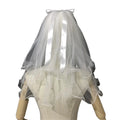 Short Wedding veil