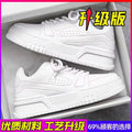 2025 New Fashion Trend Casual Shoes for Men pu Breathable Versatile Sports Shoes Low Top Comfortable Outdoor Board Shoes