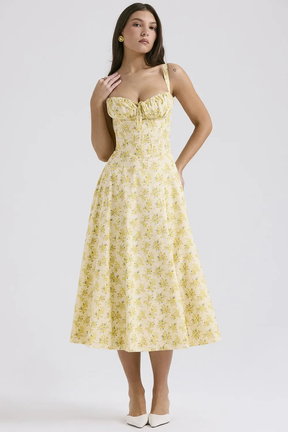 Women Beach Vacation Dress French Lazy Style Dress-Solid Color Or Printed Multi-Color Spring Summer 2025 New Arrival