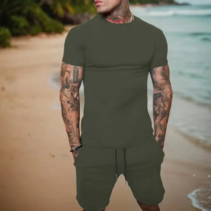 T-shirt shorts set