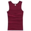 Men's Cotton Sleeveless Tank Top – Gym Fitness Bodybuilding Vest