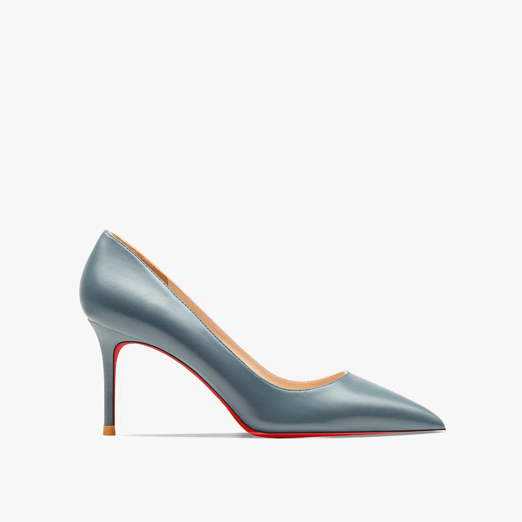 Heels for women Pointed toe Luxury Brand Women's High Heels Red soled Pumps Red Bottoms Matte Stiletto Ladies elegant shoes 12cm