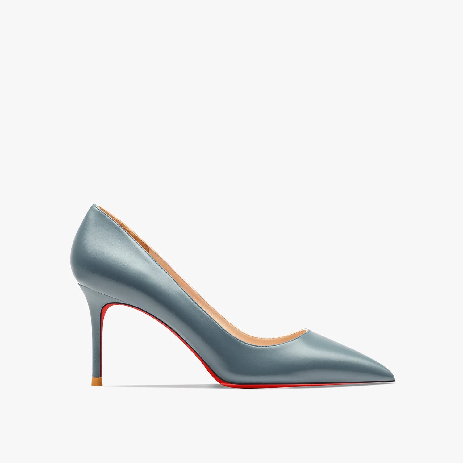 Heels for women Pointed toe Luxury Brand Women's High Heels Red soled Pumps Red Bottoms Matte Stiletto Ladies elegant shoes 12cm