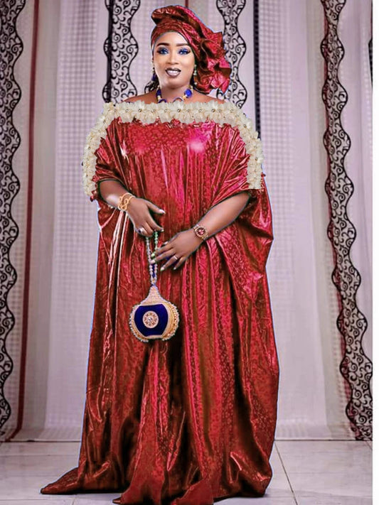 Bazin Riche Turkey Dresses 2023 African Dashiki Robe For Gambia Guinea Traditional Wedding Party Clothing Basin Long Dress