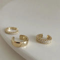 Cute Clip Earrings Female Buckle Ear Cuff No Piercings Fake Cartilage Ear for Women Delicate 2023 Fashion Jewelry Accessories