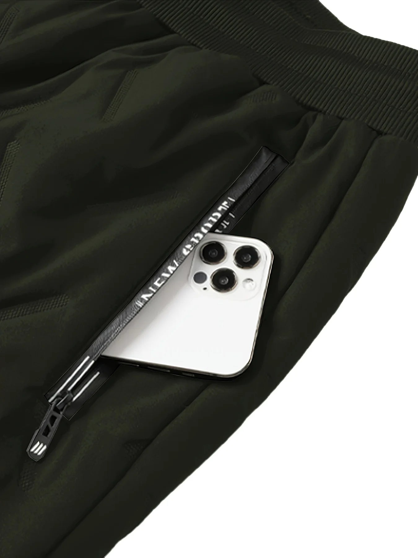 Winter Plush Pants for Men's Thickened Windproof Pants for Lamb Velvet Cold-proof and Warm Men's Casual Pants Baggy Gift