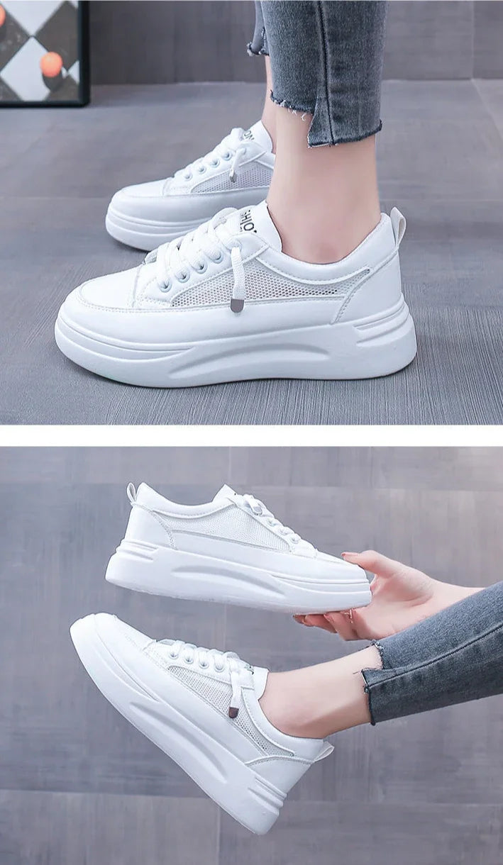 Sneakers Summer Light Korean Athletic Shoes for Women Sports Woman Footwear Offers Walking Comfortable and Elegant Deals Cheap H