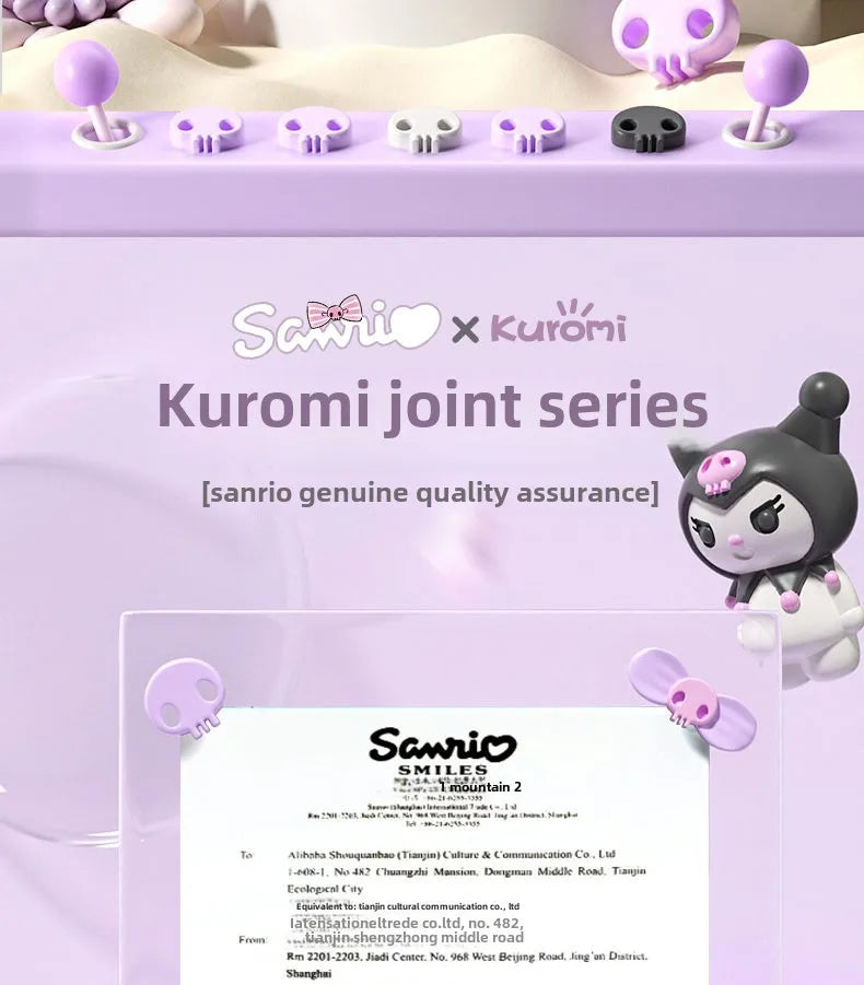 Cute Sanrio cartoon My Melody Kuromi Hello Kitty backpack Student large capacity spine protection and burden reduction backpack