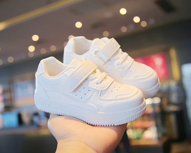 zapatillas Girl shoe spring Autumn Boy White Shoe Casual Running kid Shoe Anti Slip Soft Sole Sneaker kid tenis Hot selling item