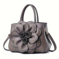 Women's fashionable handbag, casual style PU leather wallet, large capacity shoulder bag