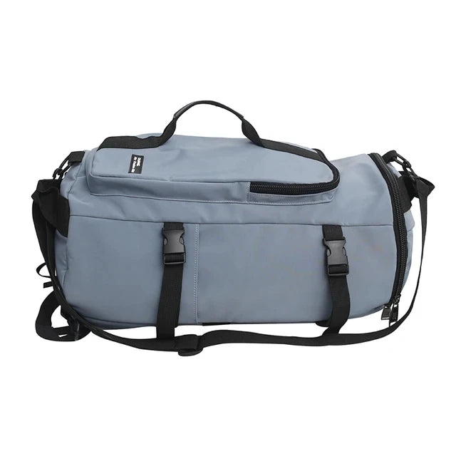 Men Large Travel Shoulder Bag Waterproof Sport Duffle Backpack Outdoor Luggage Pack Trip Bucket Rucksack Function Mochila XA380C