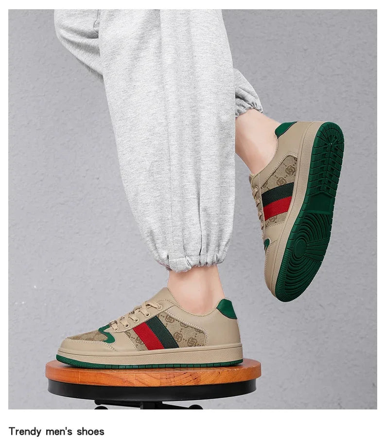 2025 Couple Style Board Shoes Retro All Comfortable Street Fashion Shoes Non-slip Wear Outdoor Casual Board Shoes