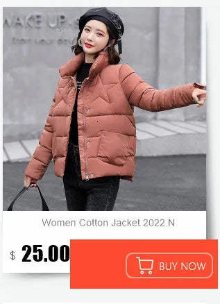 2023 New Winter Jacket Long Coats Women  Hooded Glossy DownCotton Jacket Warm Casual Parka Padded Cotton Coat Female