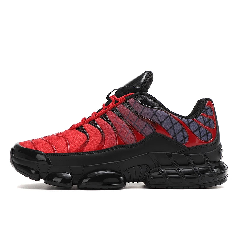 Men Running Shoes Fashion Cushioned Non-Slip Comfort Outdoor Running Youth Sports Shoes Classic Fitness Training Sneakers