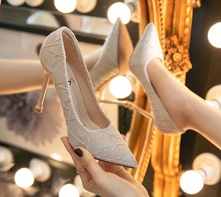 Shoes For Women Sexy Woman Pumps Pointed Toe Wedding Bride Shoe Luxury Women's On Offer Social Promotion Hot Brand Casual
