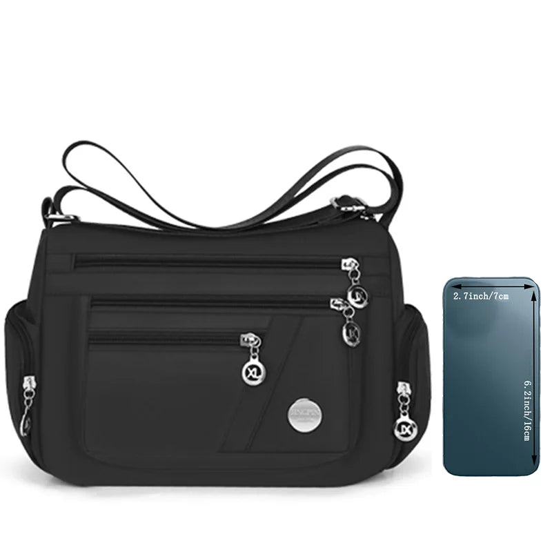 Neutral Crossbody Bags for Men and Women Are Suitable for Daily Commuting and Going to School They Are Single-Shoulder Bags.
