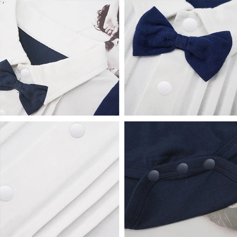 0-2 years old baby summer clothes, summer clothes, newborn onesies, summer baby boy's one-month-old dress