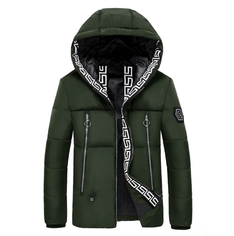 USB Heated Winter Jacket for Men (New Collection 2019)